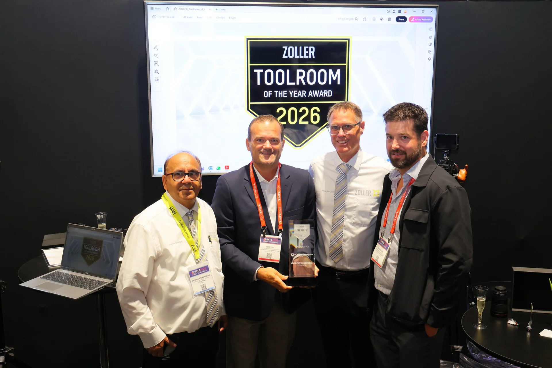 Toolroom of the Year winners Collins Aerospace
